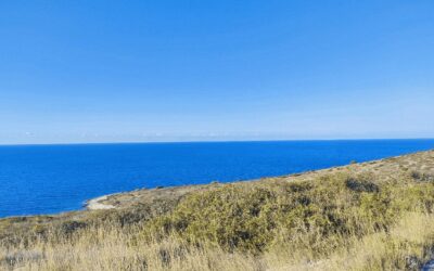 Trekking trail in Croatia on the island Dugi otok